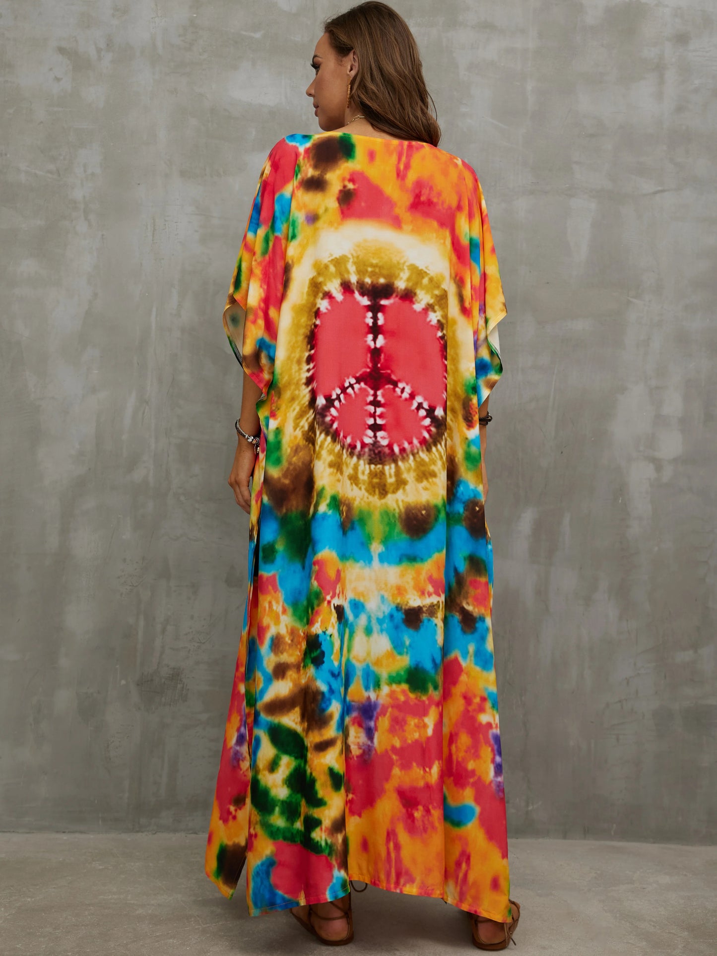 Women Plus Size Kraftan Beach Party Casual Long Maxi Dress