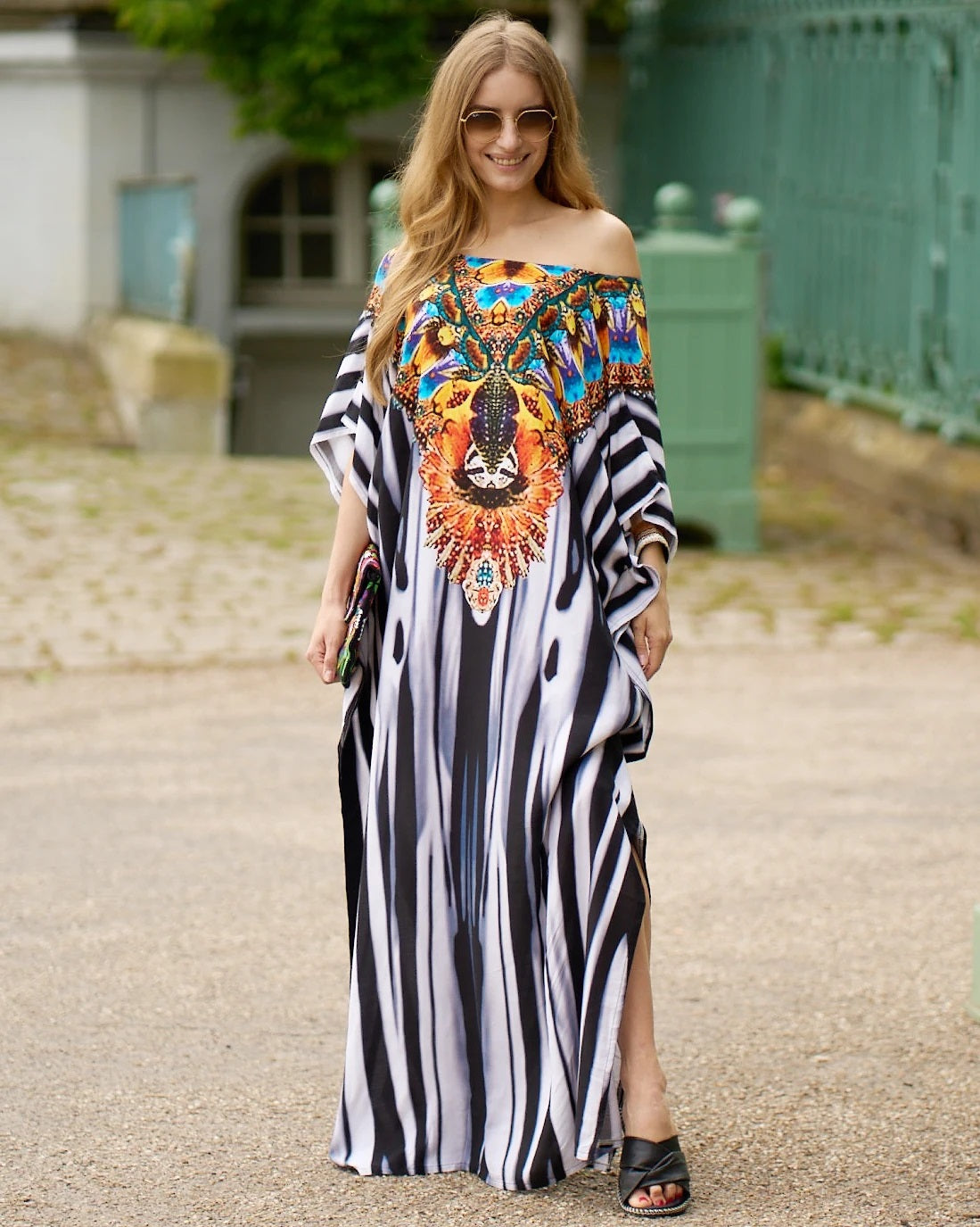 Women Plus Size Kraftan Beach Party Casual Long Maxi Dress