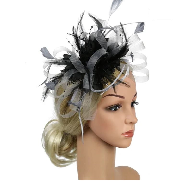 Women Fascinator Cocktail Tea Party Wedding Christmas Gifts Halloween Costumes Hat