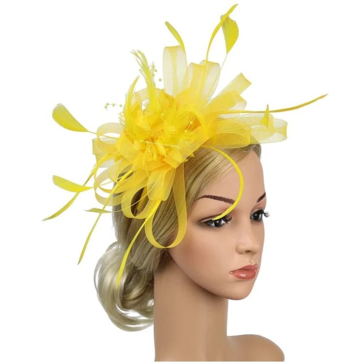 Women Fascinator Cocktail Tea Party Wedding Christmas Gifts Halloween Costumes Hat