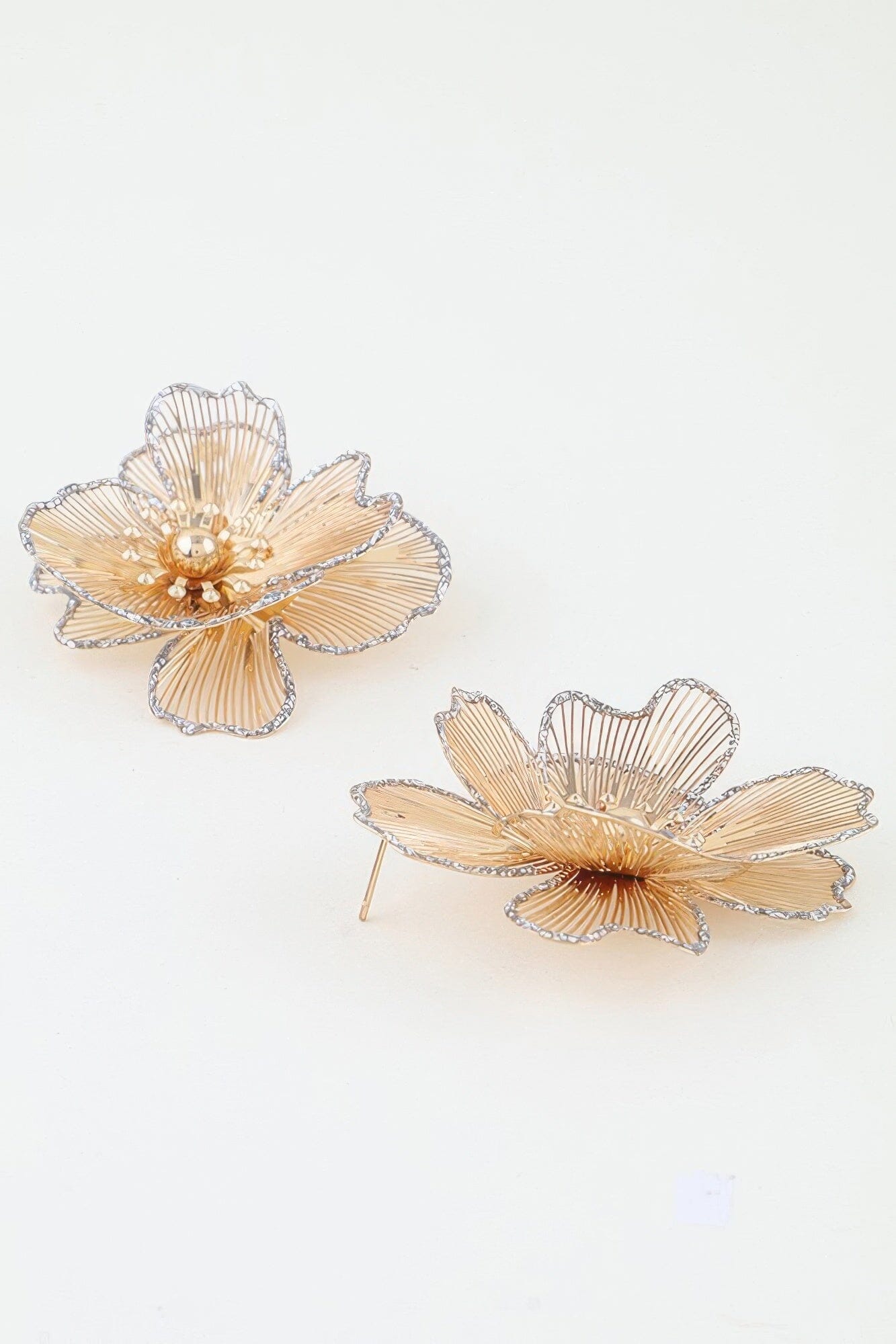 Delicate Glitter Blooming Flower Earrings Apparel & Accessories > Jewelry > Earrings jehouze