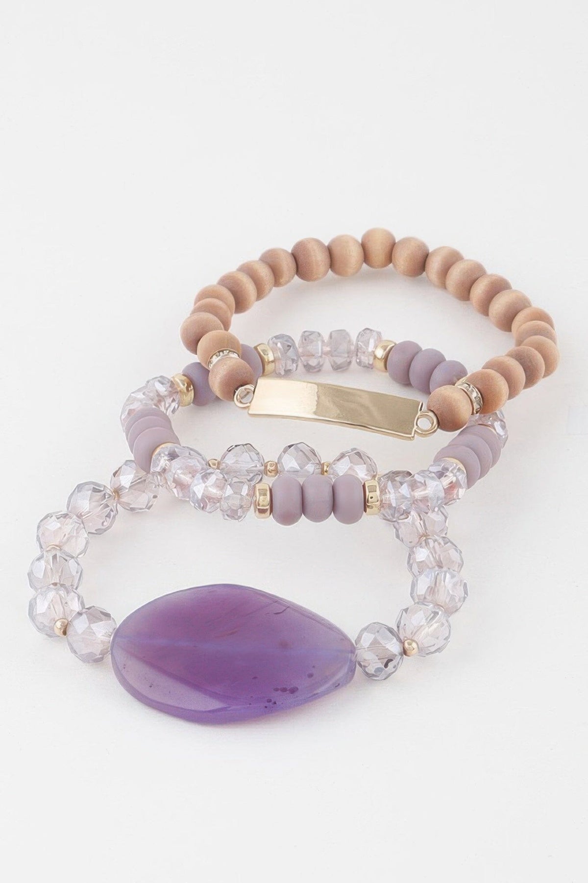 Giant Stone Bead Bracelet Bracelets jehouze
