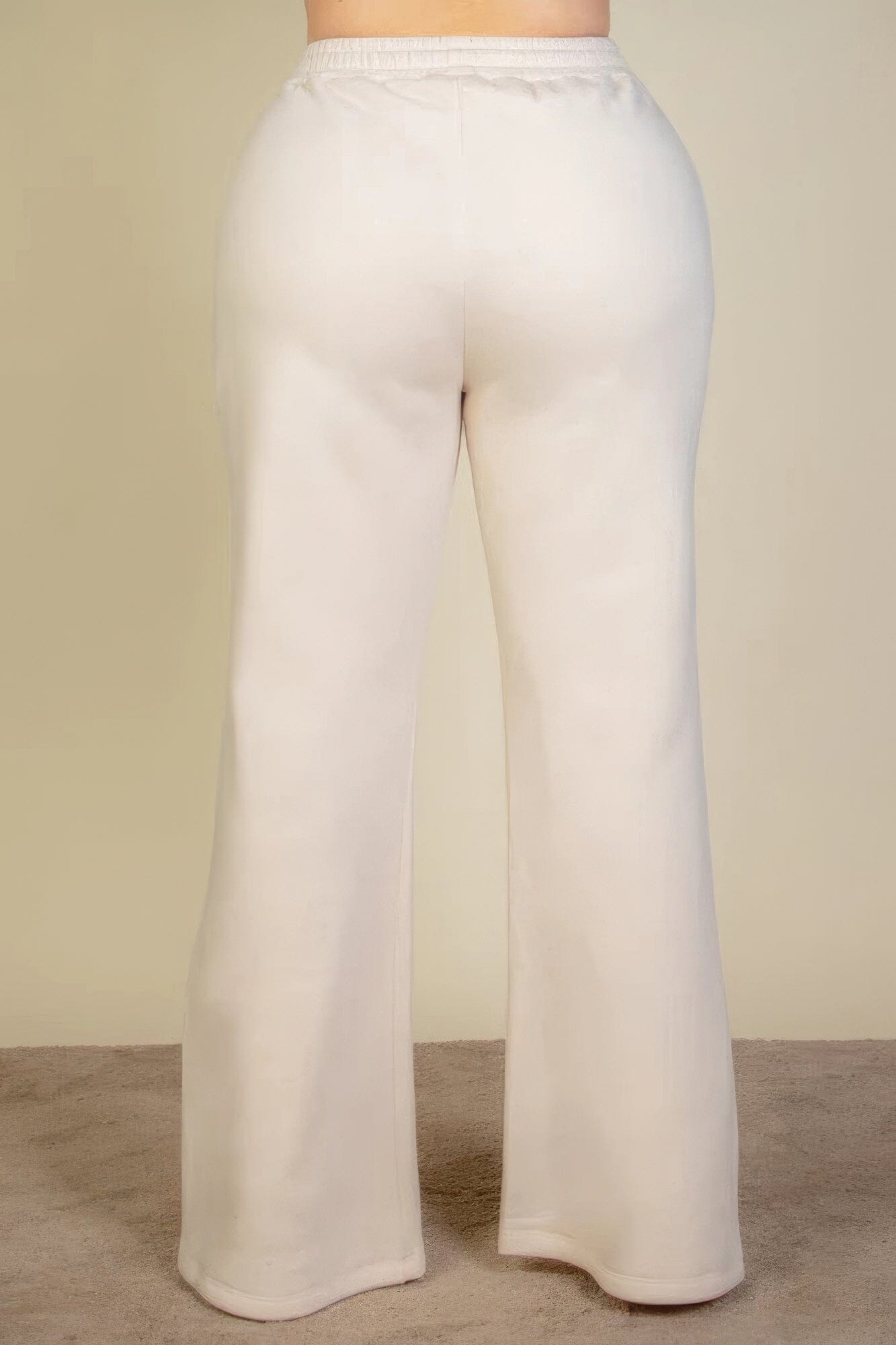 Plus Size Drawstring Waist Slant Pocket Sweatpants Pants jehouze