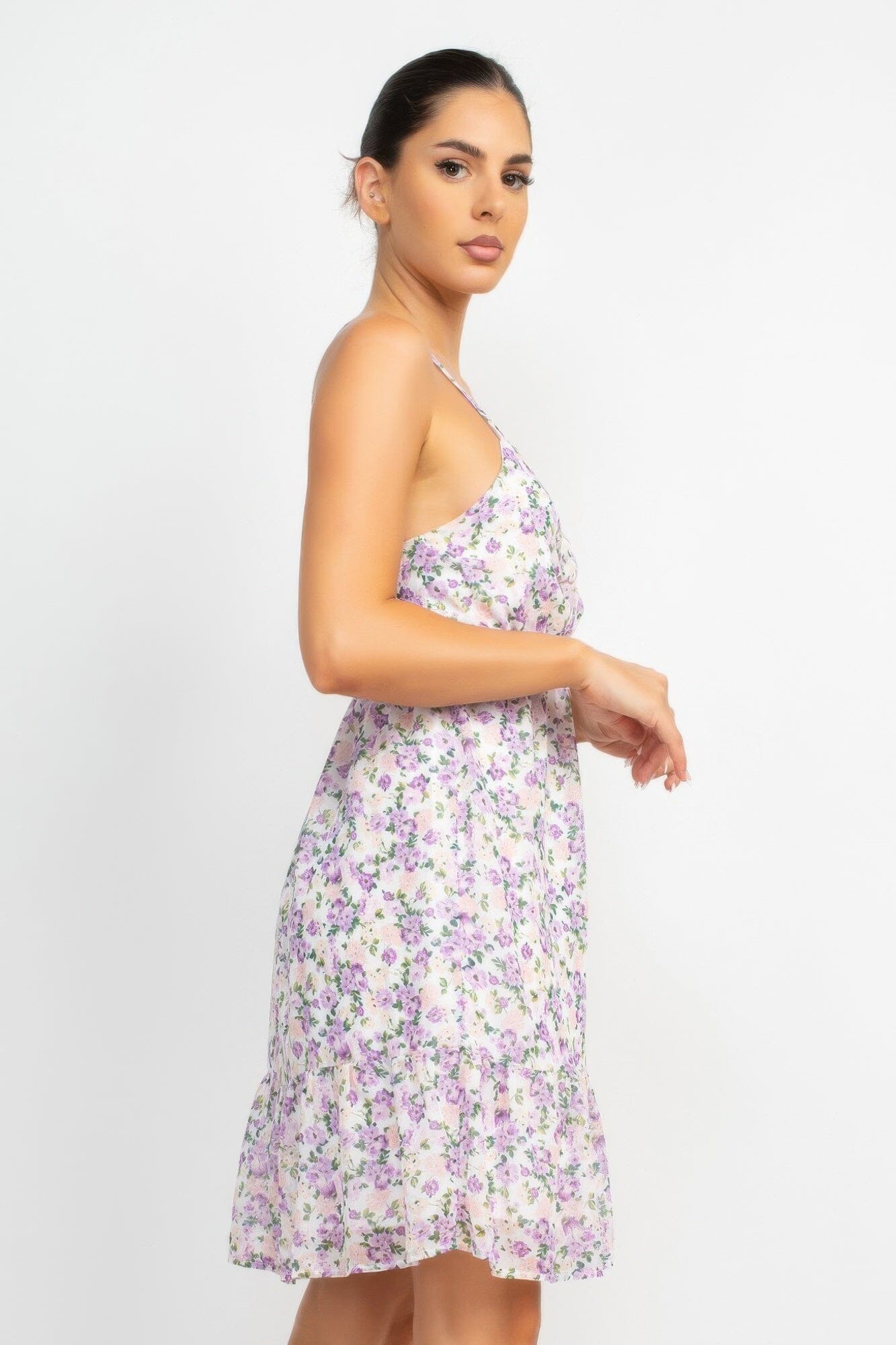 Women Double Strap Back Mini Dress Dresses jehouze