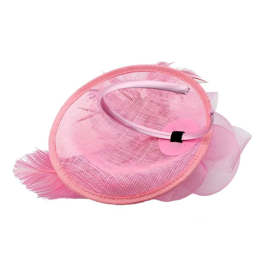 Women Fascinator Cocktail Tea Party Feather Vintage Headwear Fascinators jehouze