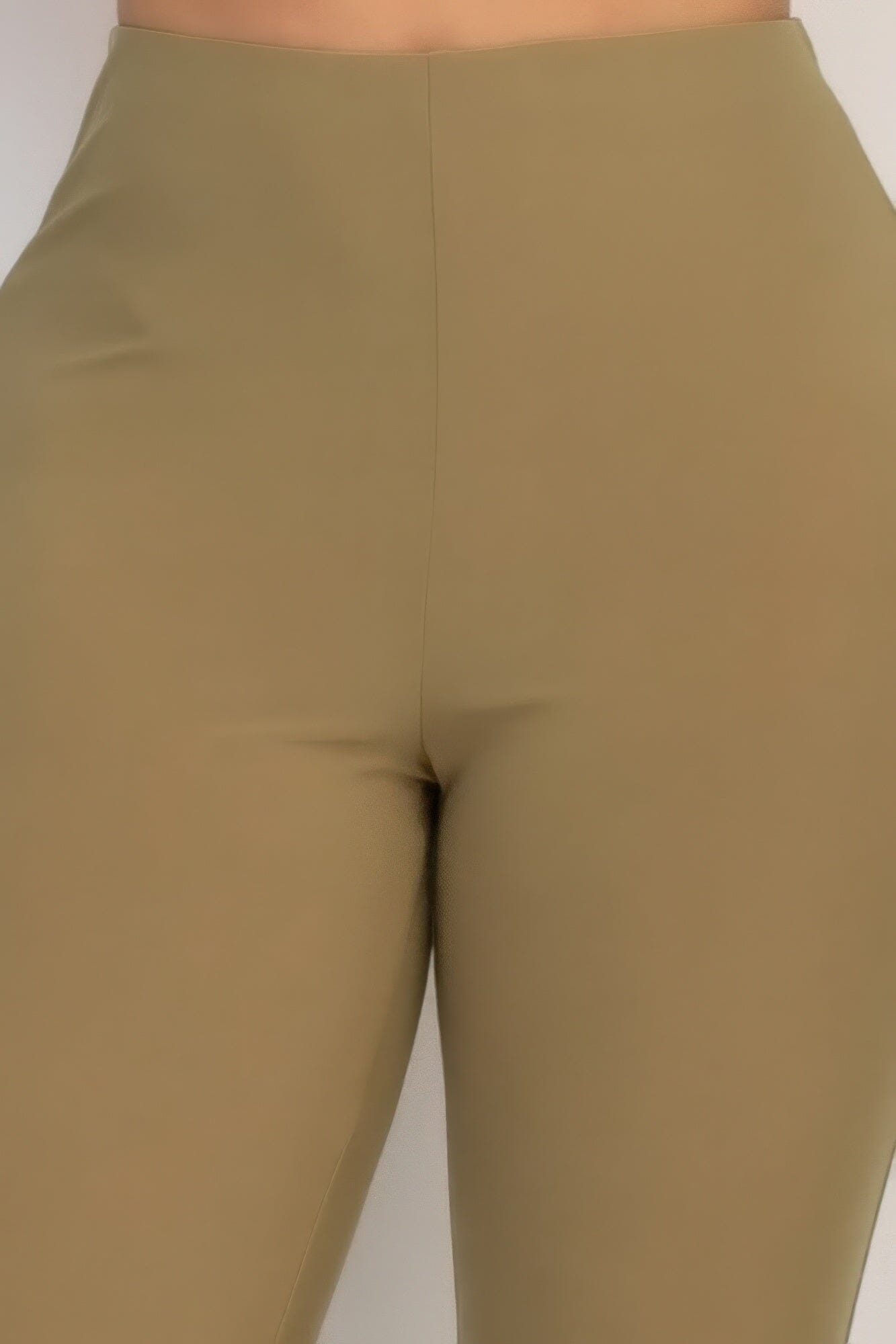 Women Fit And Flare Elastic Casual Pants Pants jehouze