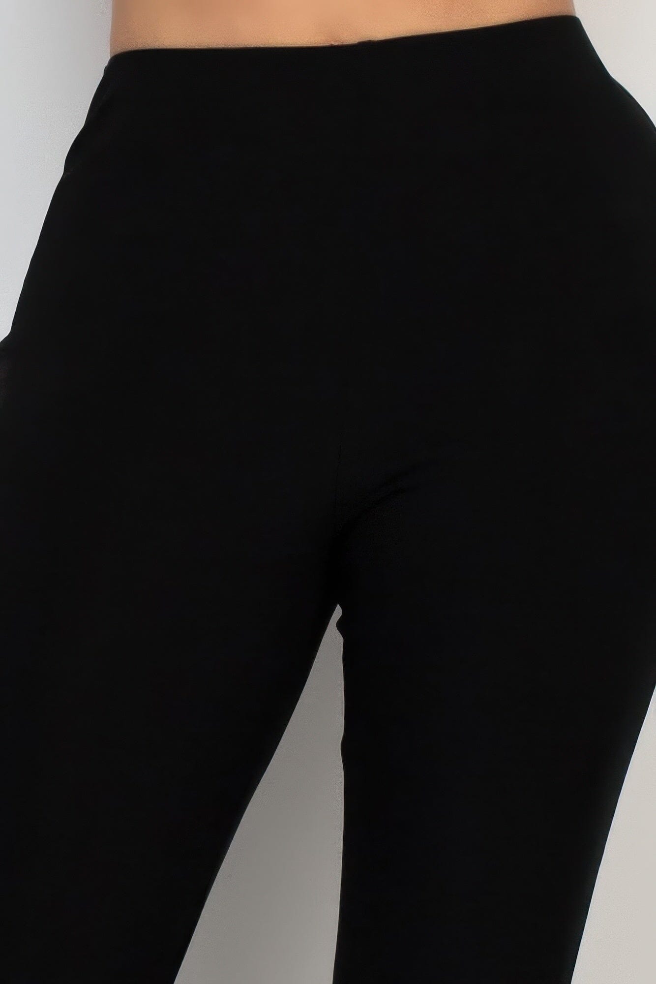 Women Fit And Flare Elastic Casual Pants Pants jehouze