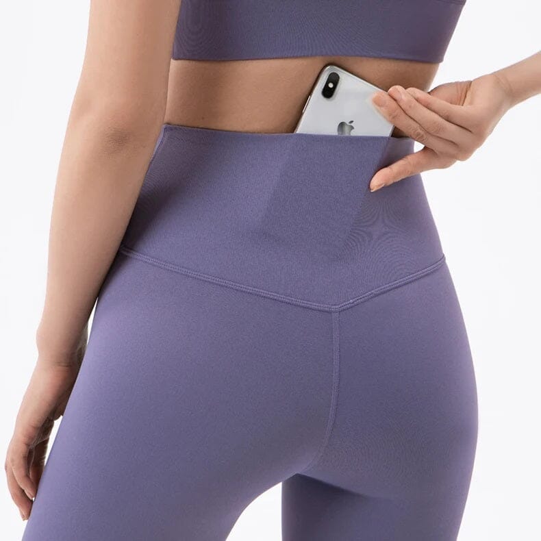 Women High Waist Yoga Leggings Fitness Soft Tights Elastic Activewear Pant Activewear jehouze 