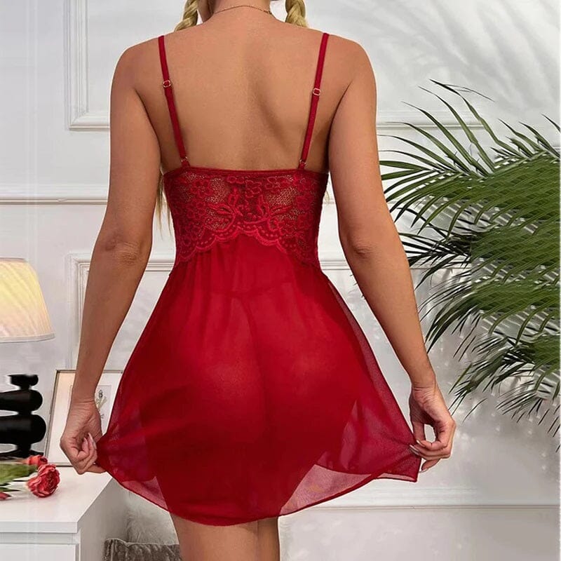 Women Lace Mesh Lingerie Lingerie jehouze