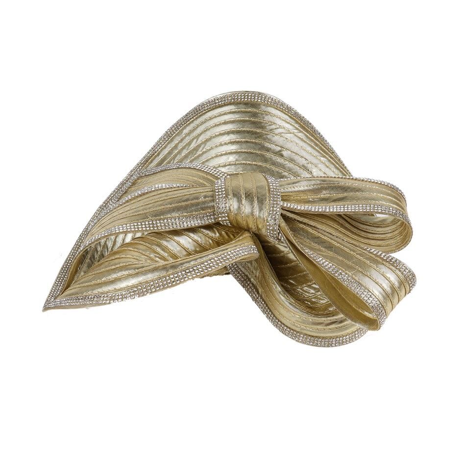 Women Party Wedding Rhinestones Bowknot Fascinator Hat Hat jehouze