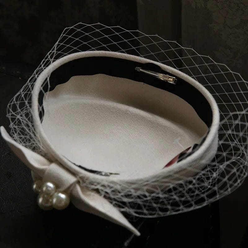 Women Pillbox Veil Wedding Church Cocktail Fedora Party Fascinator Hat Hat jehouze