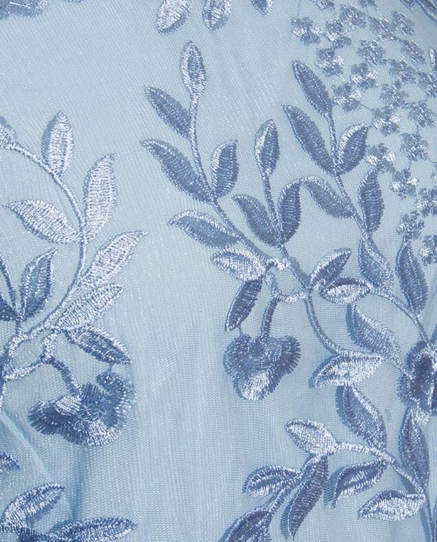 Women Plus Size Short Sleeve Embroidery Floral Gorgeous Dress Dresses jehouze