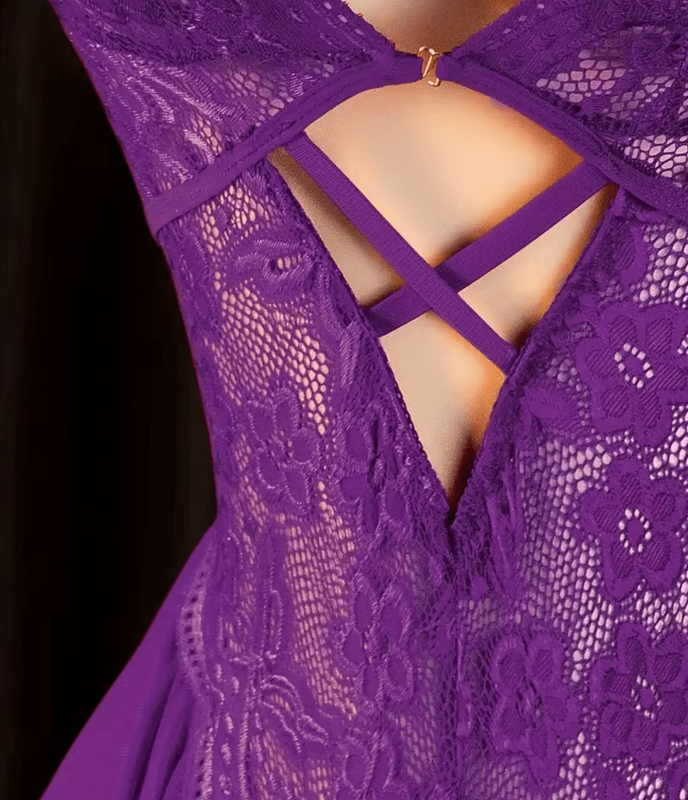 Women Sexy Lace Babydoll Dress Lingerie Lingerie jehouze