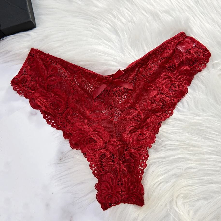 Women Sexy Lace Badydoll Mesh Nightgown Sleepwear Lingerie with panty Lingerie jehouze