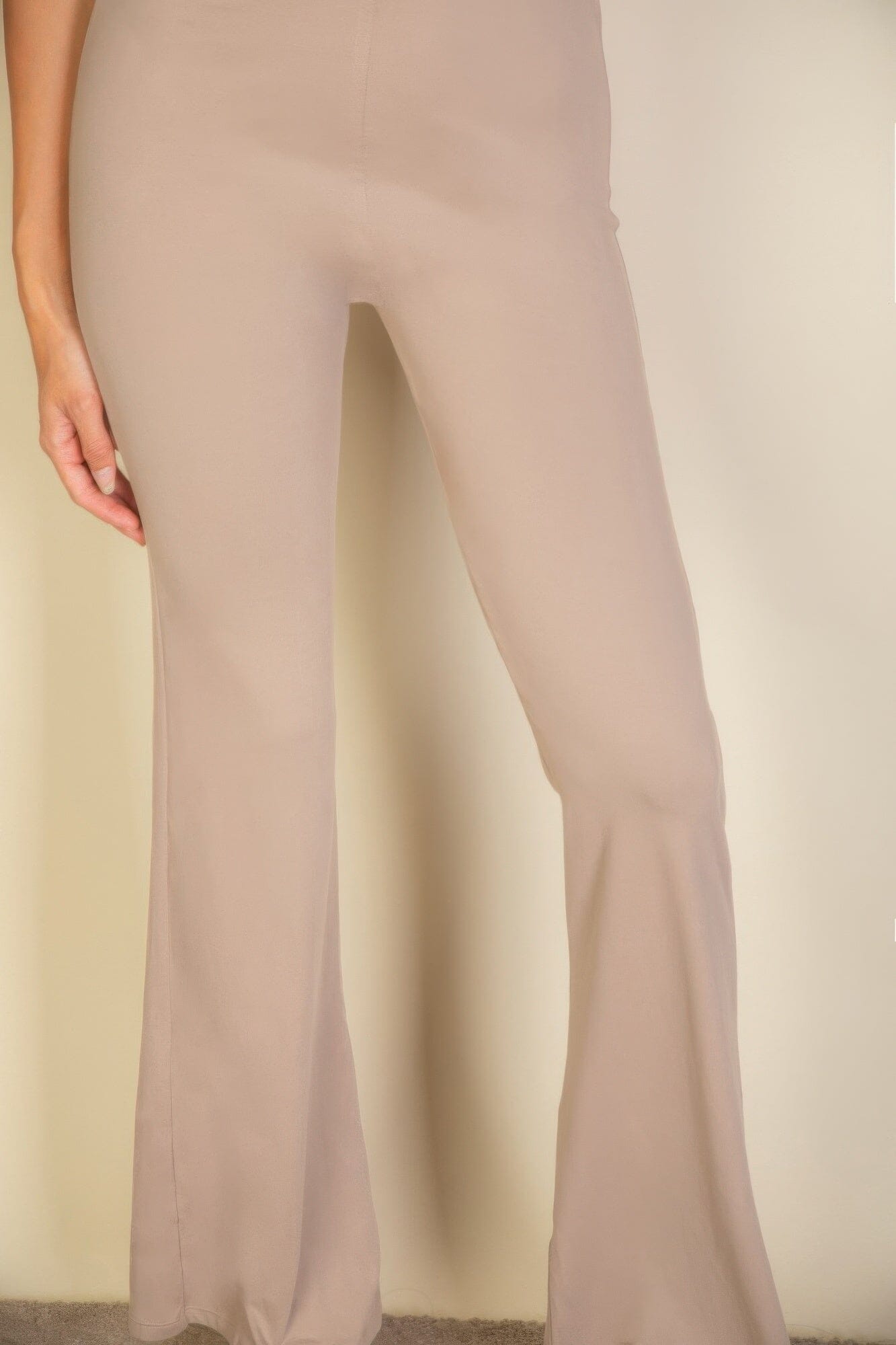 Women Solid Sleeveless Wide Leg Jumpsuit Jumpsuits & Rompers jehouze