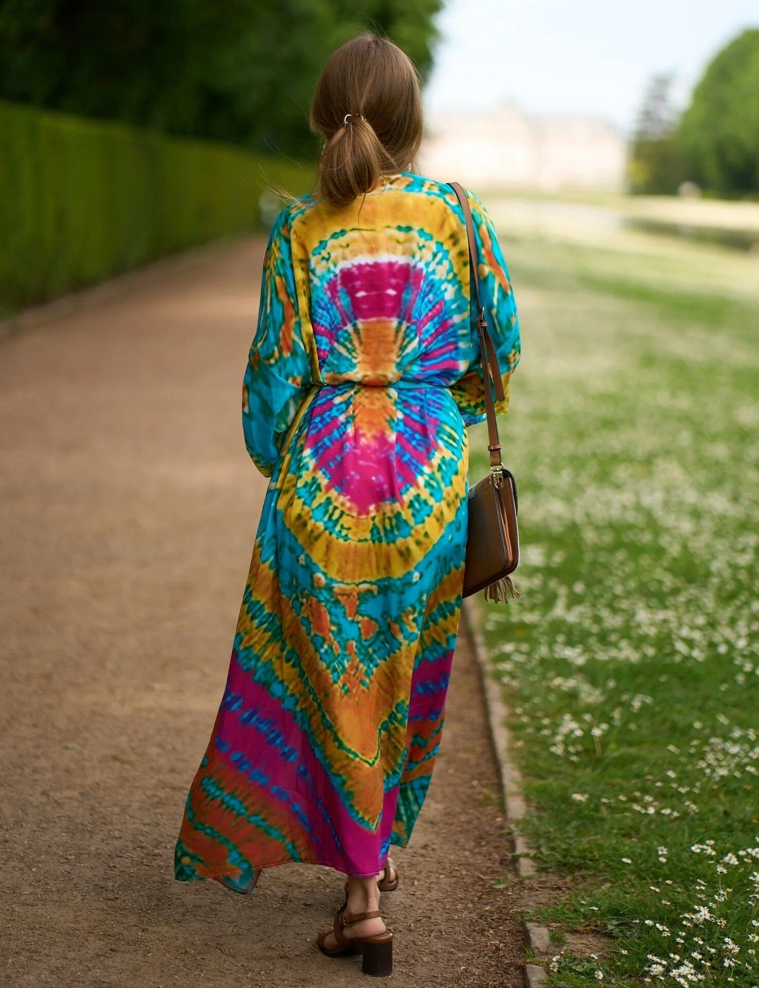 Women Summer Bohemian Long Kaftan Kimono Maxi Beach Coverup Outerwear jehouze