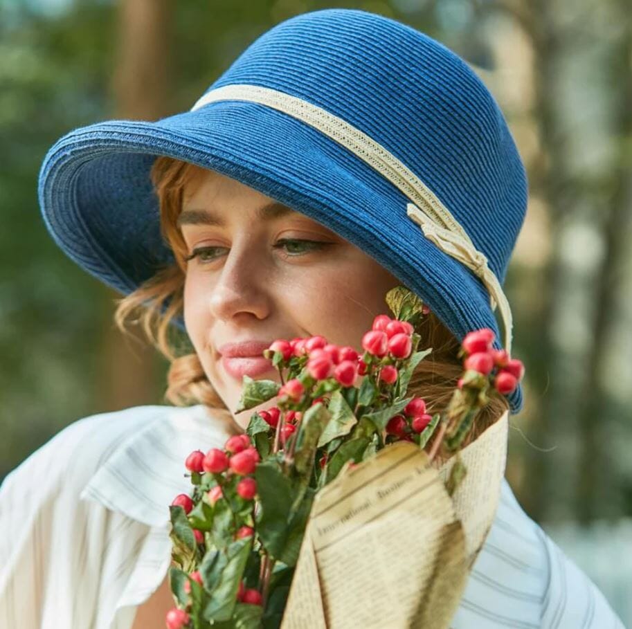 Women Summer Elegant Vintage Straw Beach Sun UV protection Boho Hat Hat jehouze