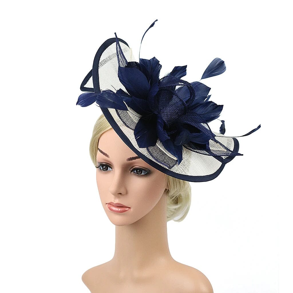 Women Wide Brim Kentucky Church Party Wedding Hat Fascinators jehouze