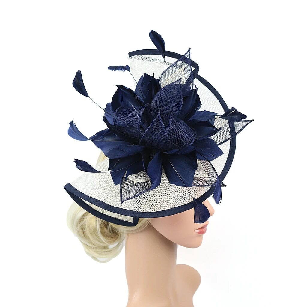Women Wide Brim Kentucky Church Party Wedding Hat Fascinators jehouze