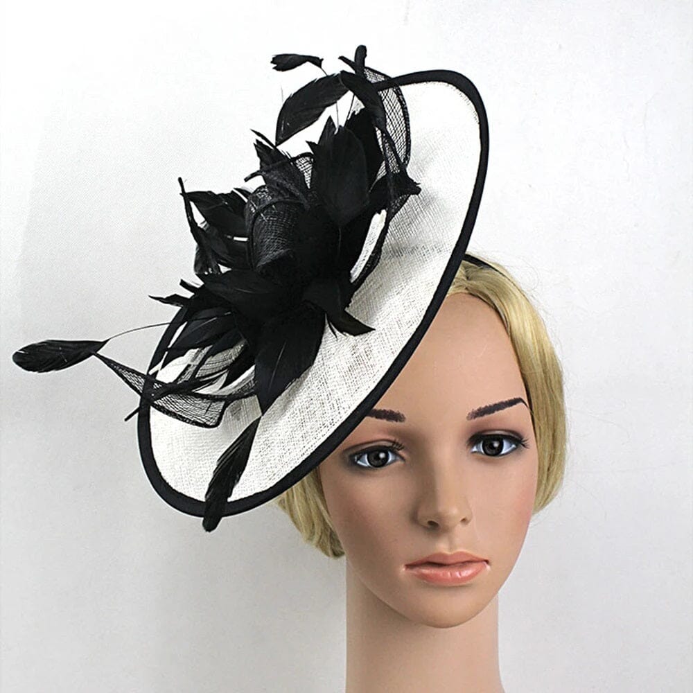 Women Wide Brim Kentucky Church Party Wedding Hat Fascinators jehouze