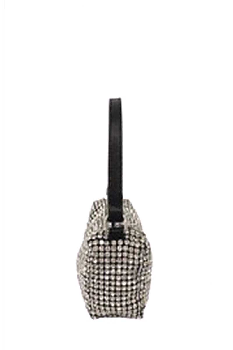 Fashion Chic Rhinestone Handle Clutch Bag Handbags & Purses jehouze