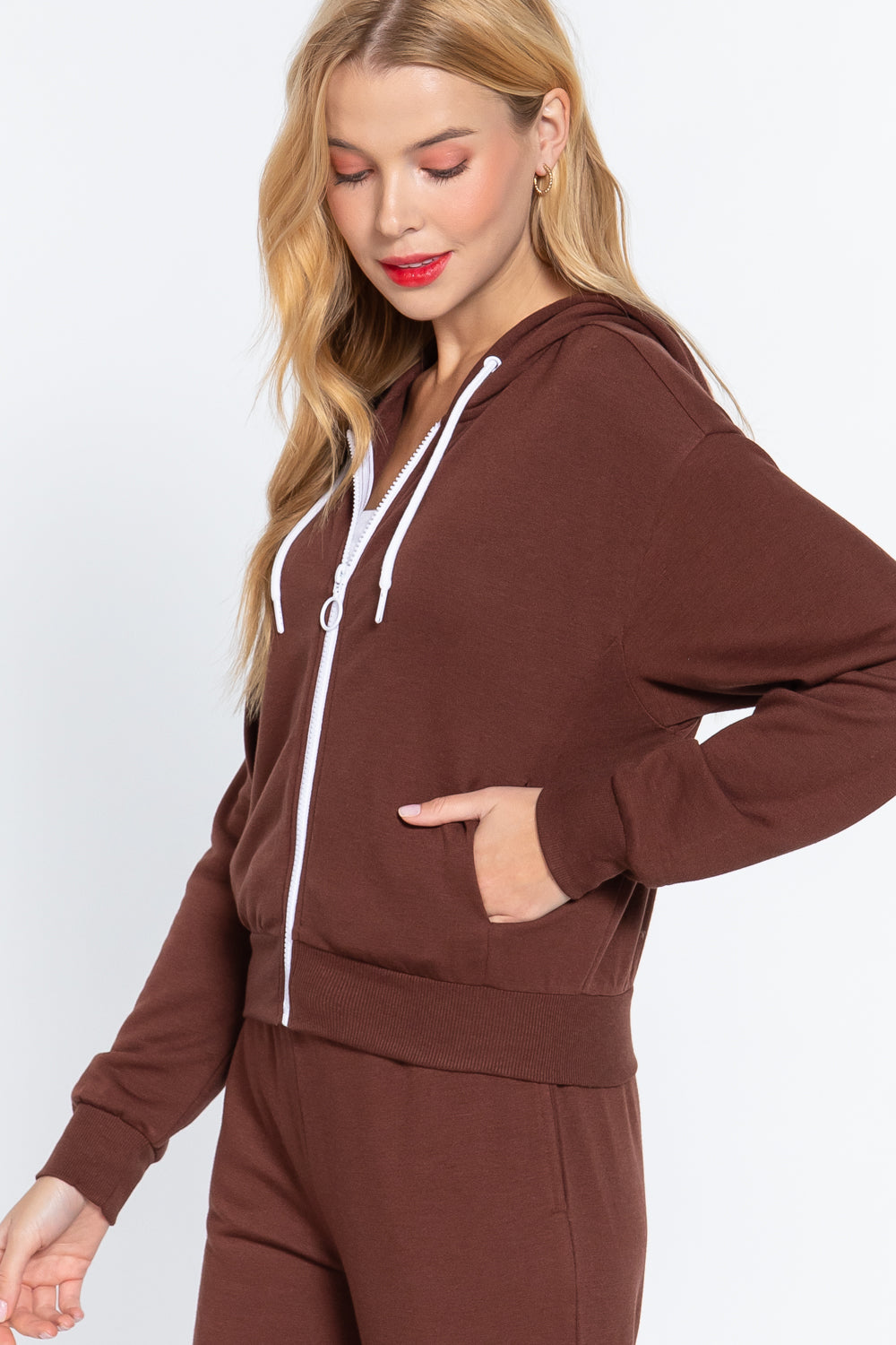 Fleece French Terry Jacket Coats & Jackets jehouze