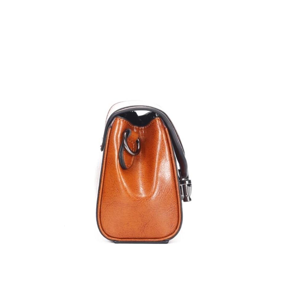 JeHouze Fashion Women Genuine Leather Crossbody Mini Handbag Metal Strap Small Purse Handbags & Purses jehouze