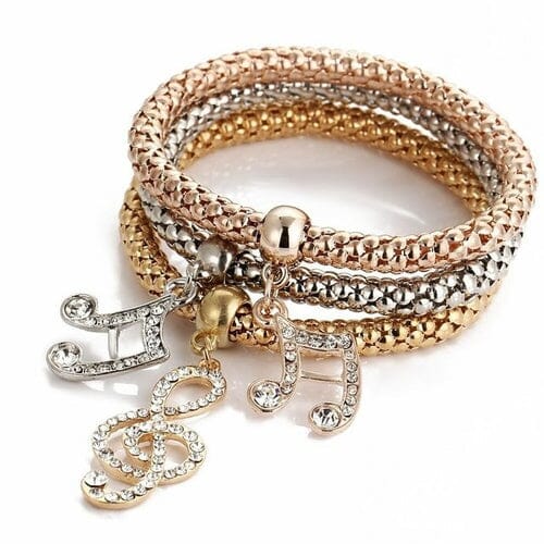 Lot Charm Tree Life Bracelet | Bracelet Crystal Tree Life | Women Bracelets jehouze Pure Gold Color