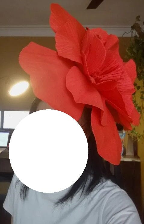 Women Large Flower Fascinators Tea Party Fancy Hats Headwear Hat jehouze