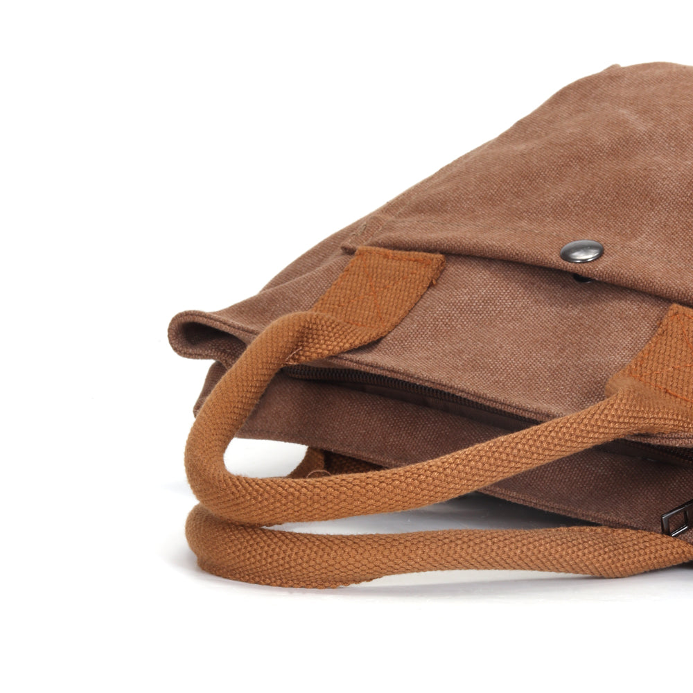 Women's canvas bags retro casual work handbags Tote lightweight top handle purses Handbags & Purses jehouze