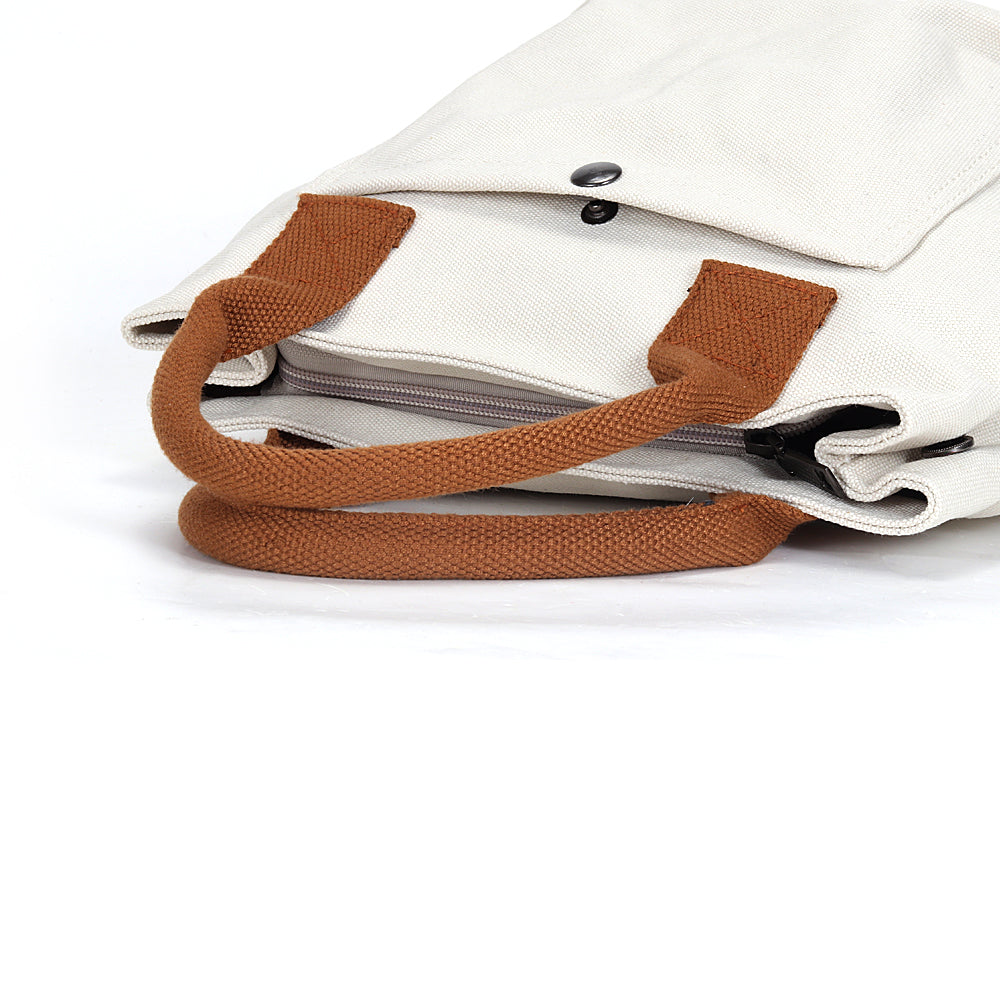 Women's canvas bags retro casual work handbags Tote lightweight top handle purses Handbags & Purses jehouze