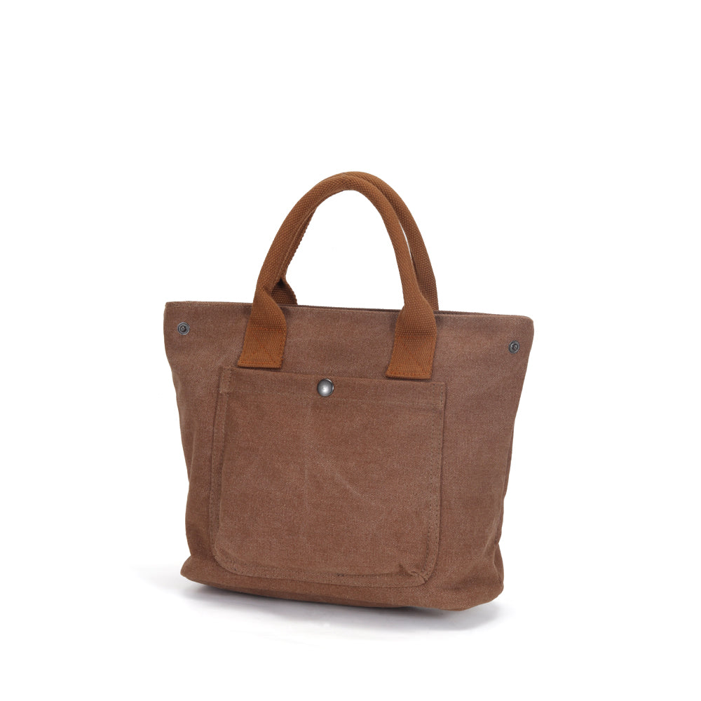 Women's canvas bags retro casual work handbags Tote lightweight top handle purses Handbags & Purses jehouze