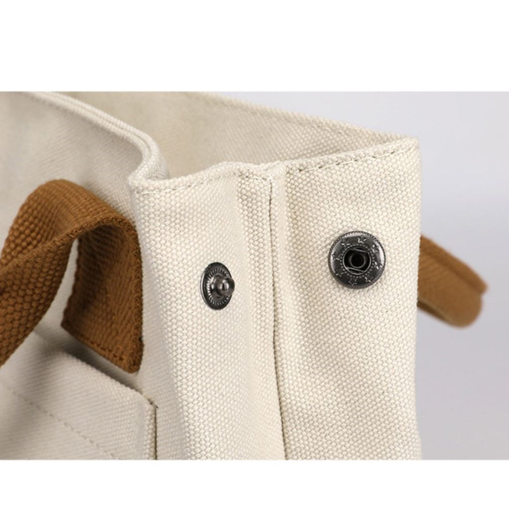 Women's canvas bags retro casual work handbags Tote lightweight top handle purses Handbags & Purses jehouze