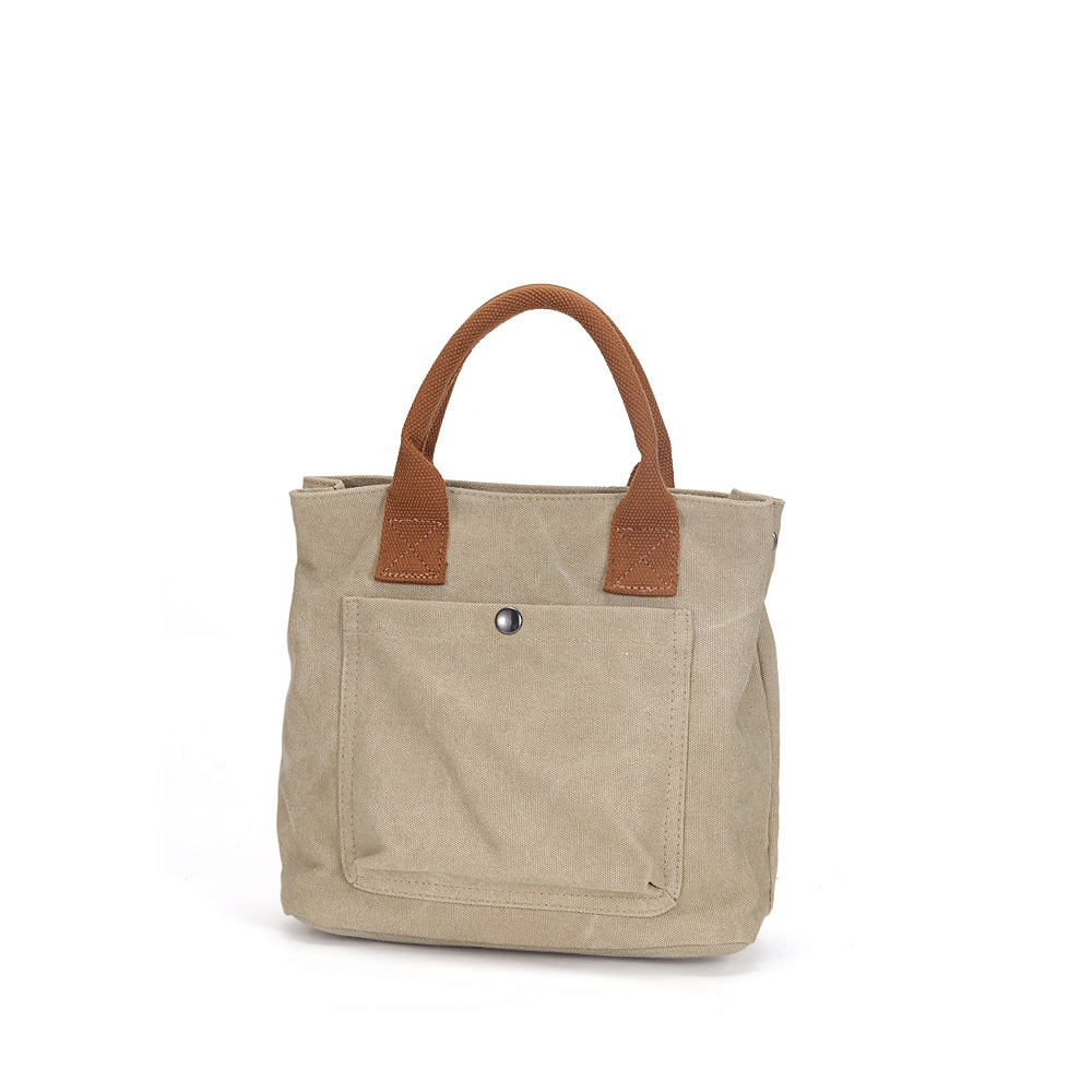Women's canvas bags retro casual work handbags Tote lightweight top handle purses Handbags & Purses jehouze