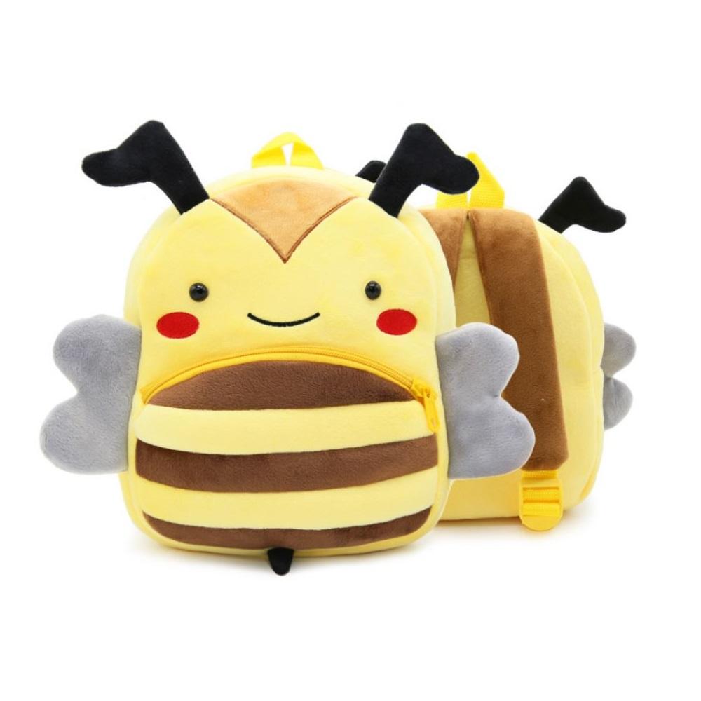 Zoo Animals Toddler backpack Kid Cute Plush Bag Preschool Book Children Bag For 1-6 years girls boys Handbags & Purses jehouze Bee