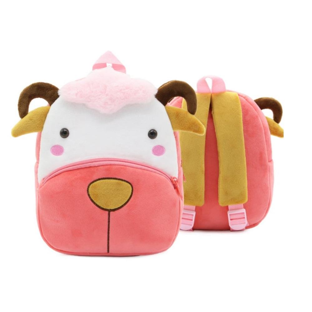 Zoo Animals Toddler backpack Kid Cute Plush Bag Preschool Book Children Bag For 1-6 years girls boys Handbags & Purses jehouze Sheep