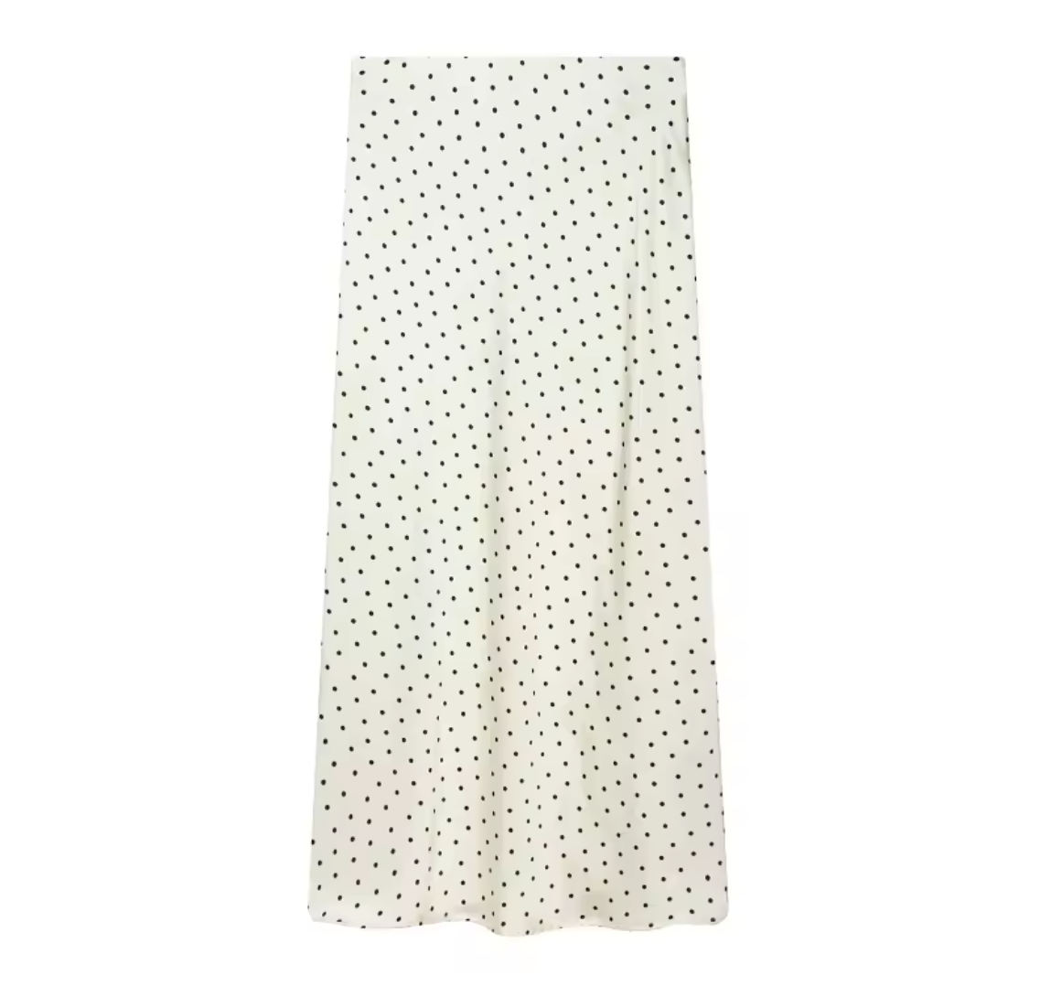 Women Satin High Waist Long Midi Skirt
