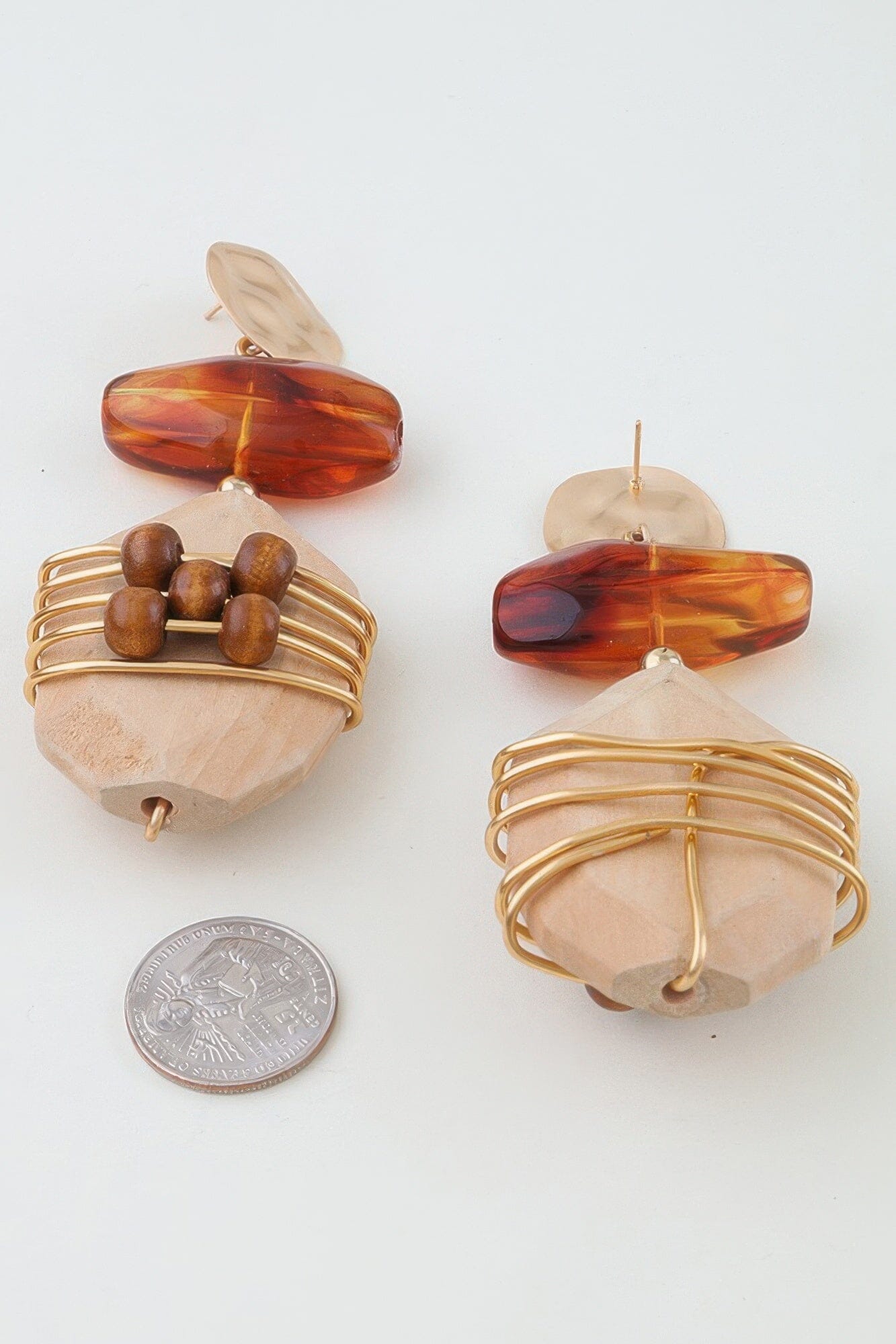 Abstract Historic Pillar Drop Earrings Apparel & Accessories > Jewelry > Earrings jehouze 
