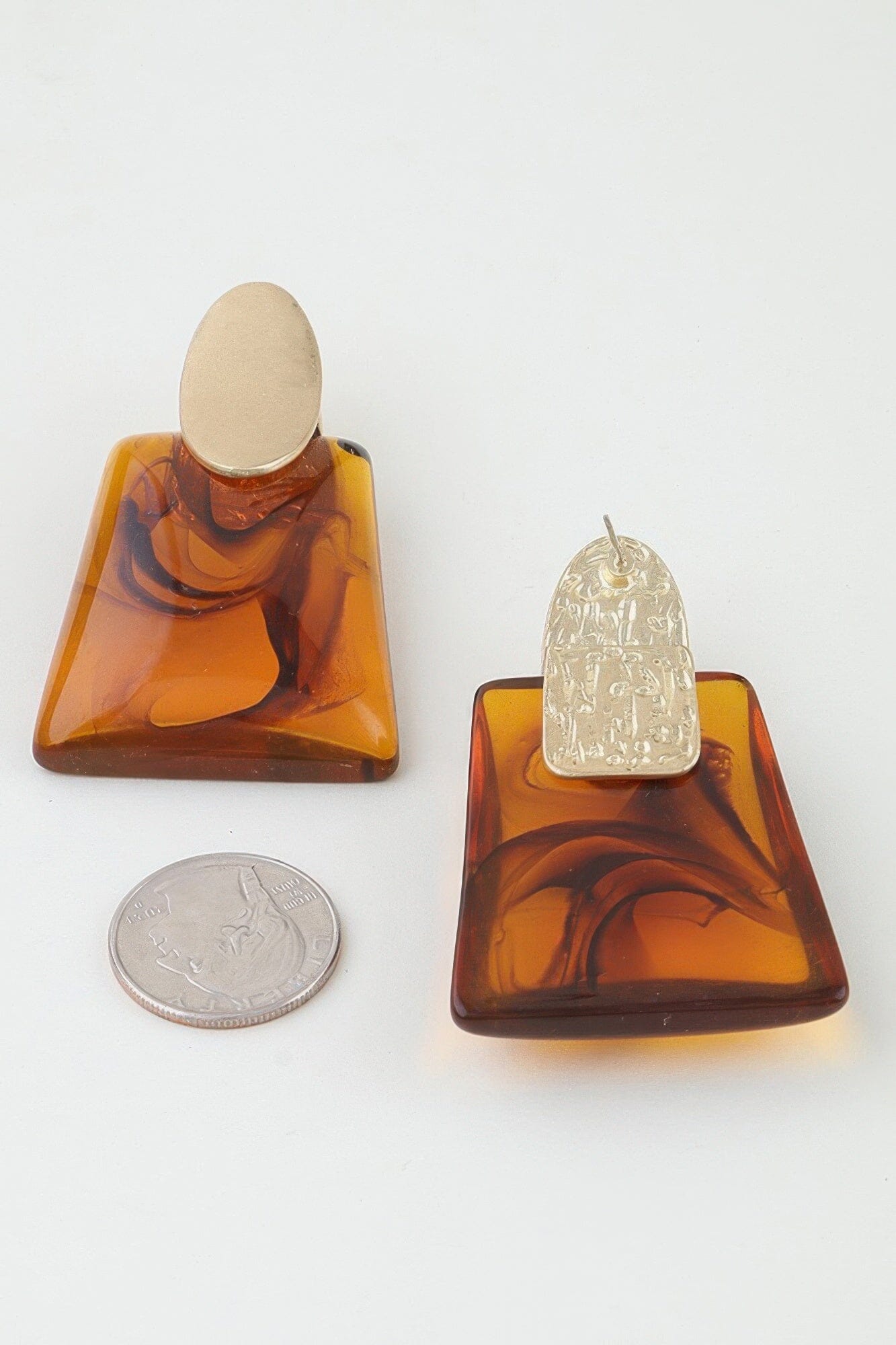 Abstract Marble Stone Fashion Earrings Apparel & Accessories > Jewelry > Earrings jehouze 