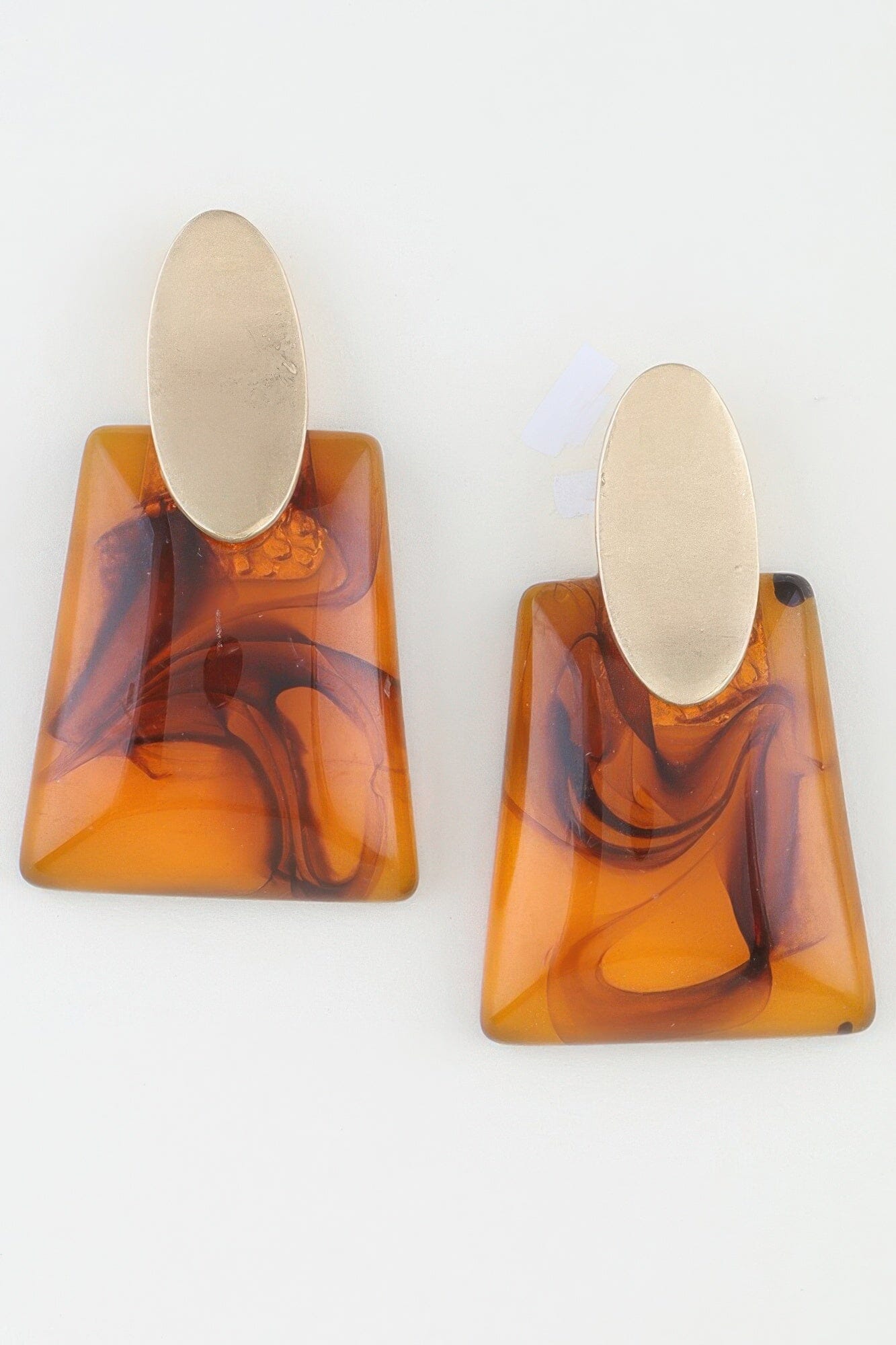 Abstract Marble Stone Fashion Earrings Apparel & Accessories > Jewelry > Earrings jehouze 