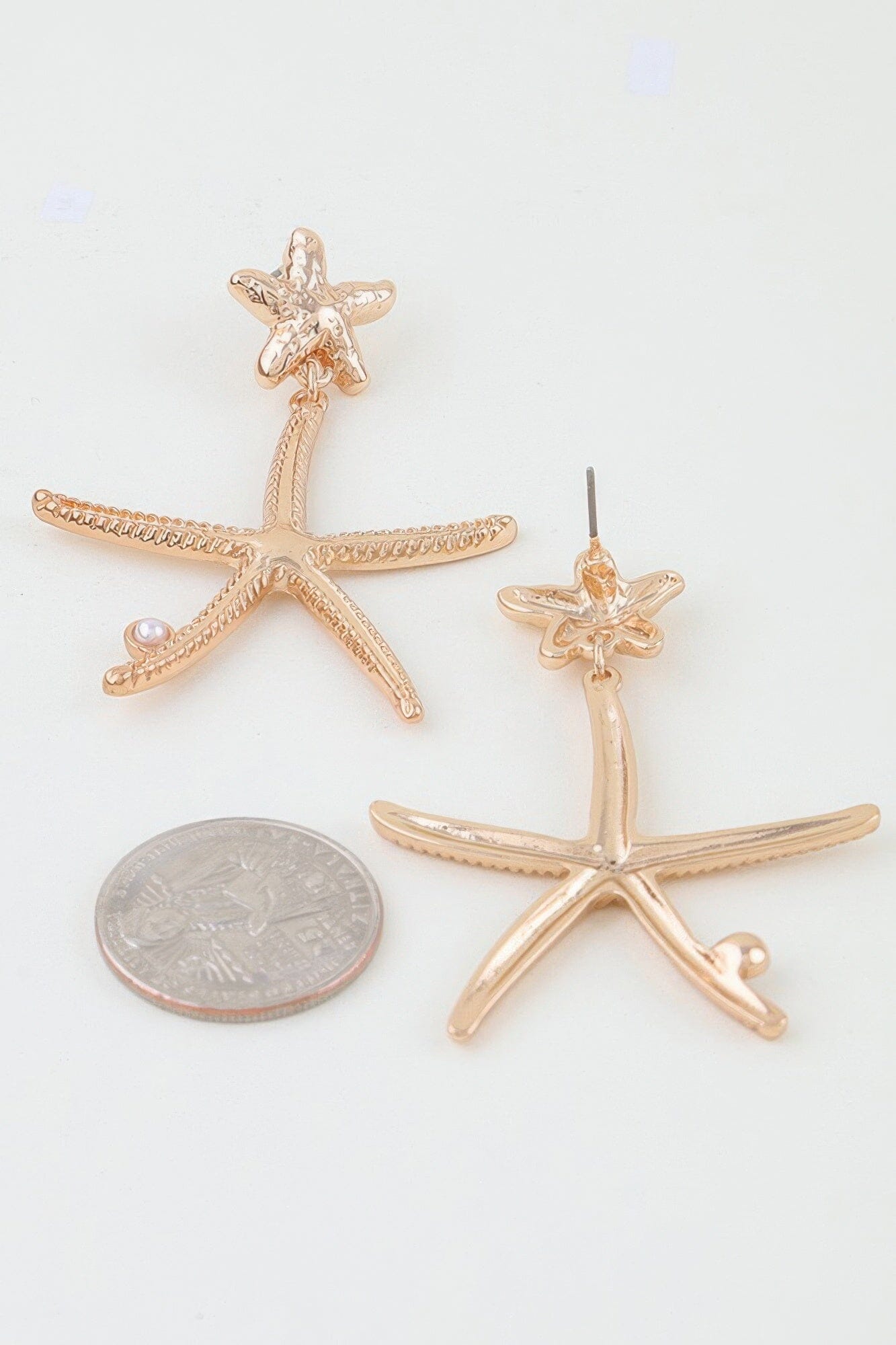 Be My Starfish Drop Earrings Apparel & Accessories > Jewelry > Earrings jehouze 