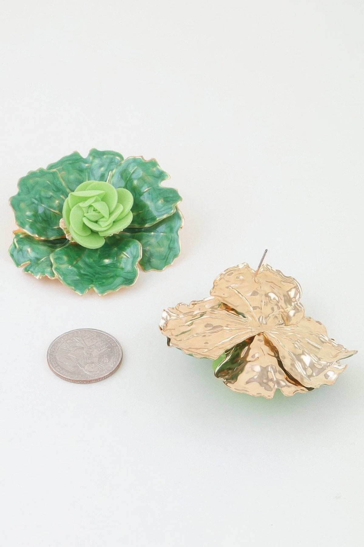 Blooming Watercolor Flower Earrings Apparel & Accessories > Jewelry > Earrings jehouze 