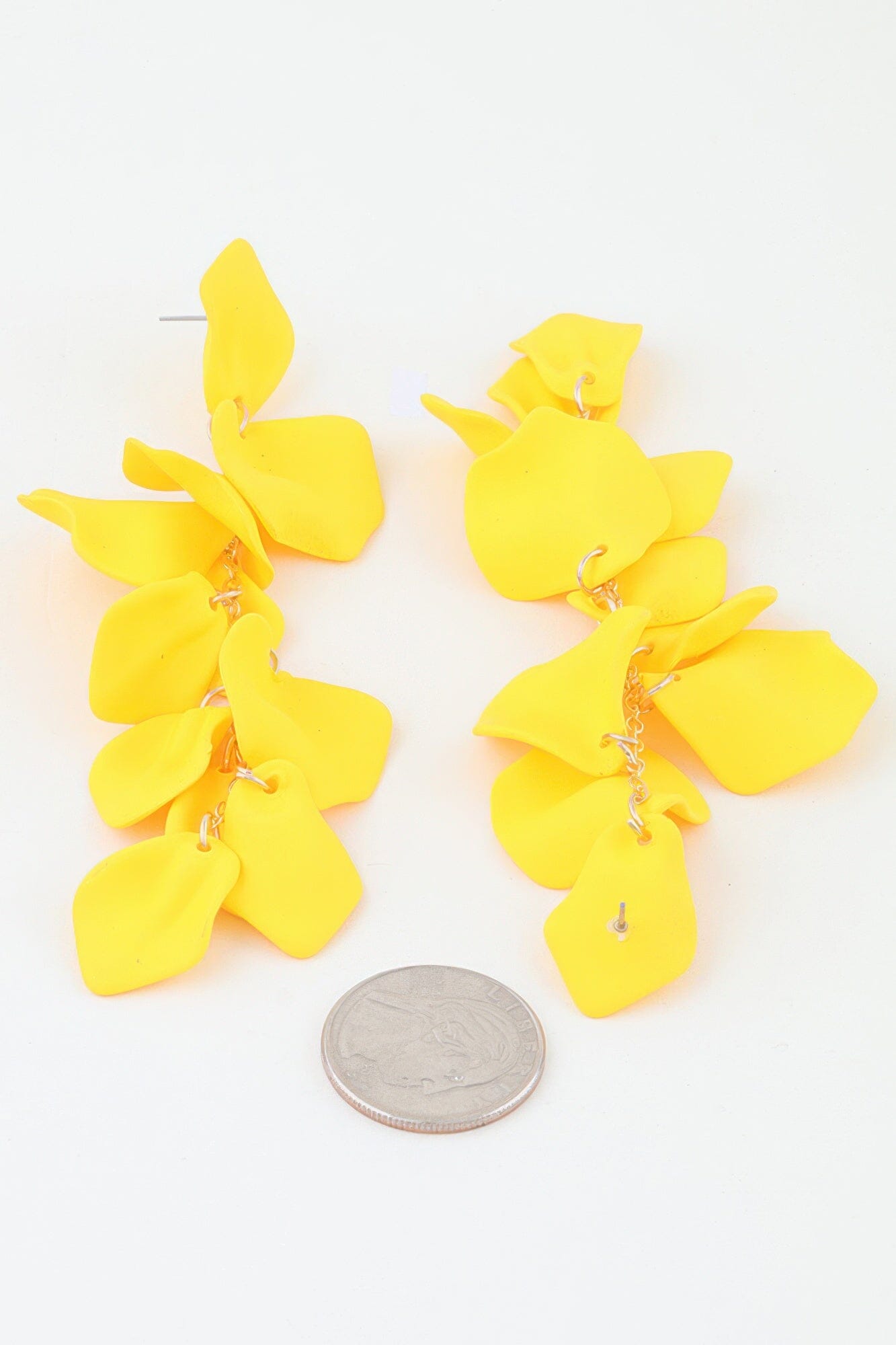 Bright Petal Blossom Drop Earrings Apparel & Accessories > Jewelry > Earrings jehouze 