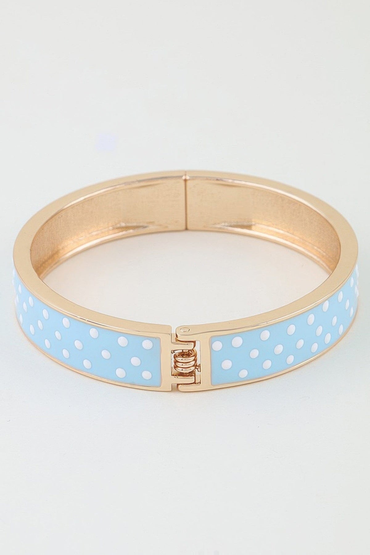 Bright Polka Dot Cuff Bracelet Bracelets jehouze 