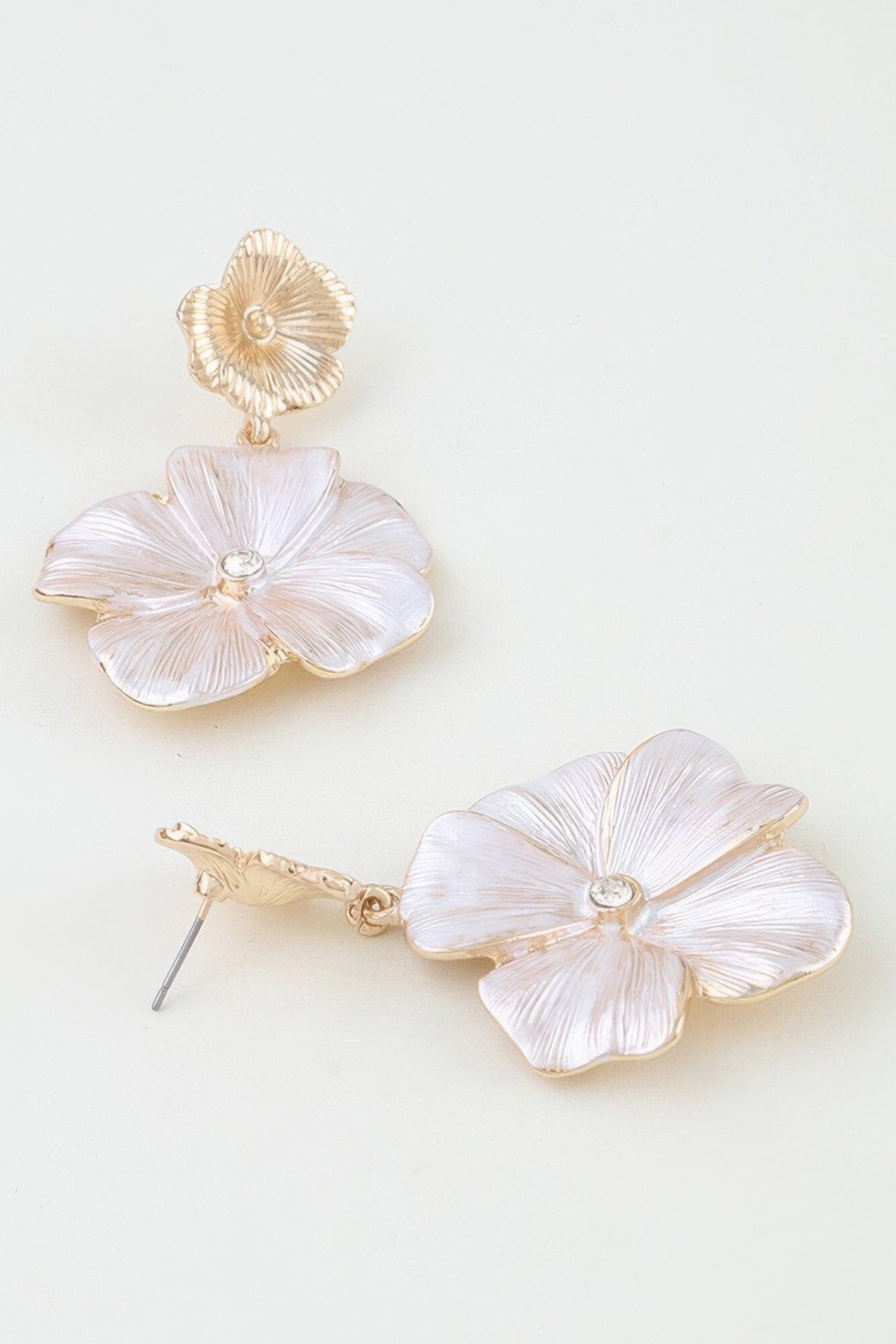 Classic Poppy Flower Drop Earrings Apparel & Accessories > Jewelry > Earrings jehouze 