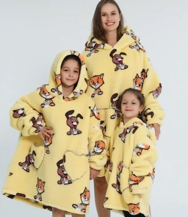 Kids oversized hoodie blanket hot sale