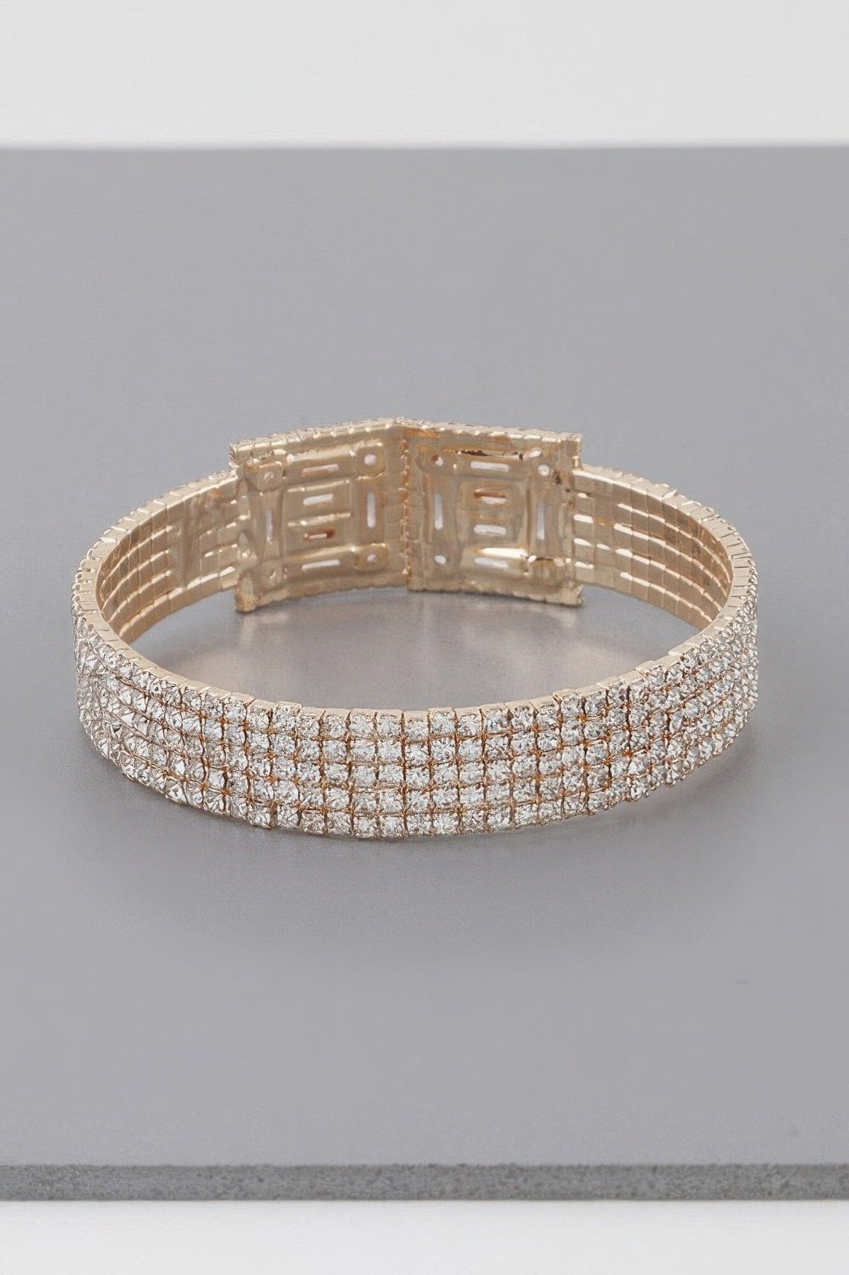Crystal Block Bracelet Bracelets jehouze 