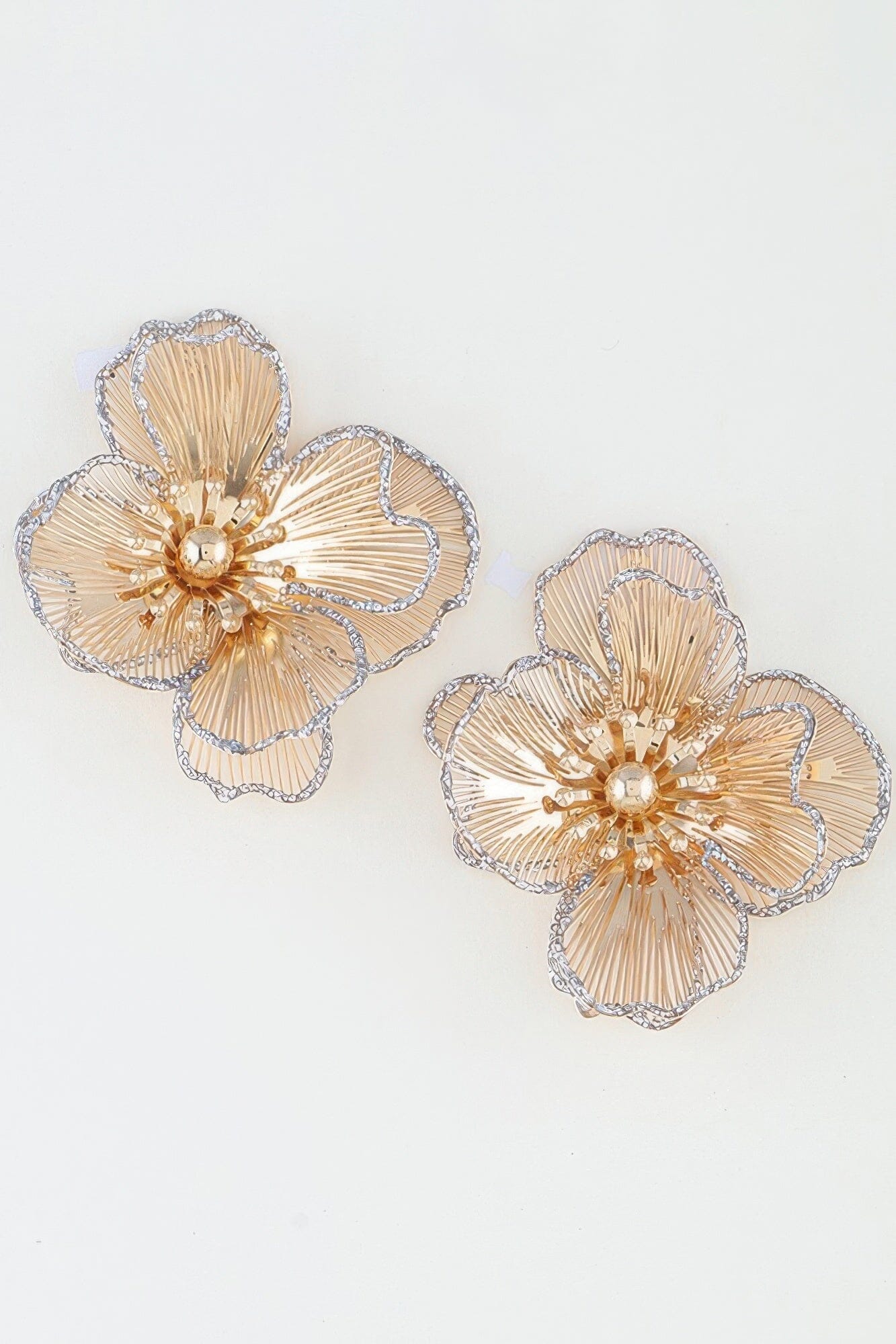 Delicate Glitter Blooming Flower Earrings Apparel & Accessories > Jewelry > Earrings jehouze 