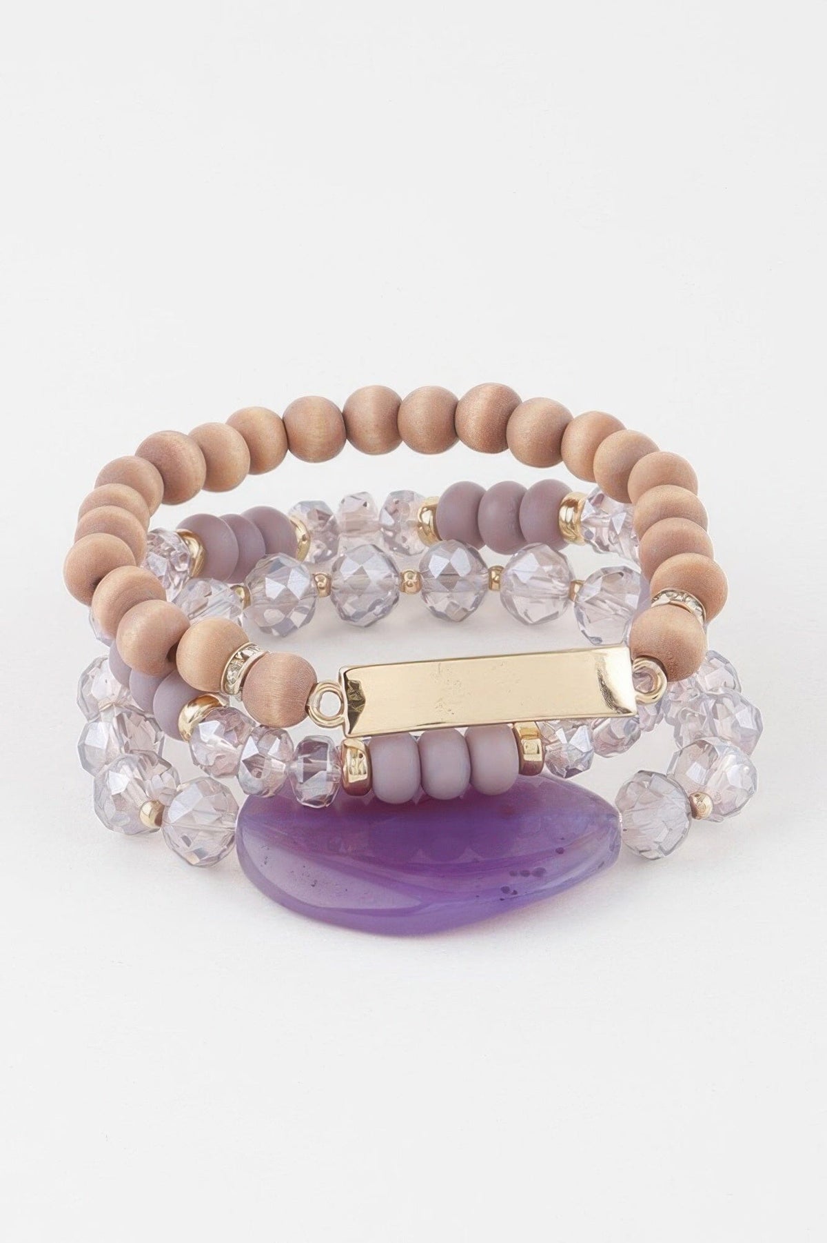 Giant Stone Bead Bracelet Bracelets jehouze 