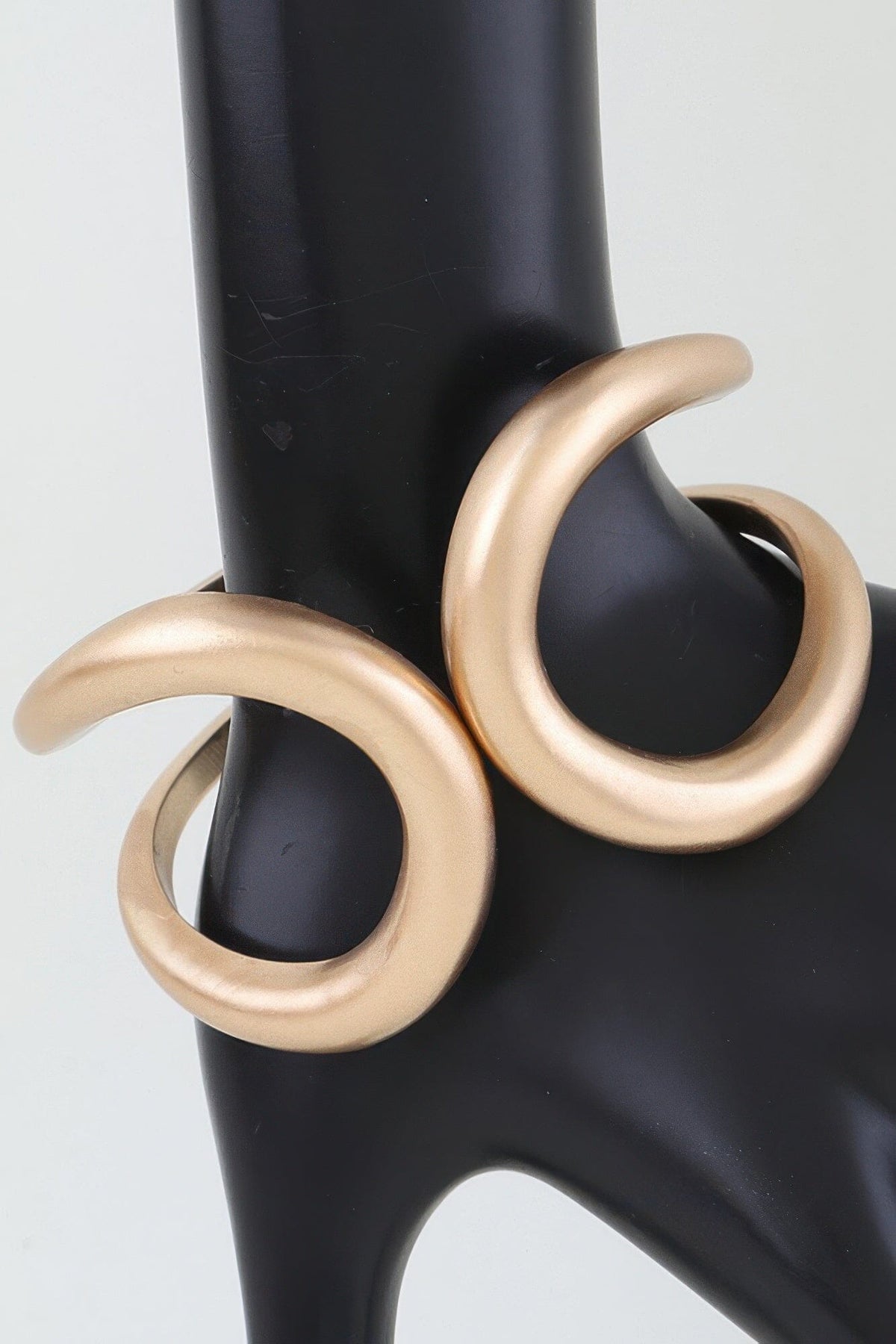 Greek Loop Cuff Bracelet Bracelets jehouze Gold 